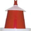 Futterautomat Für Geflügel Rot 3kg -Haus Tier Verkauf 7571 futterautomaten1