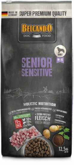 Belcando Senior Sensitive 12,5kg -Haus Tier Verkauf belcando senior sensitive 12kg front