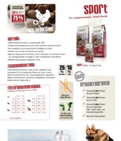Bewi Dog Sport 25kg -Haus Tier Verkauf sportzusammenfassung